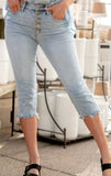 Kancan Bradley High Rise Capri Jeans - In Store