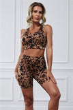 Leopard Yoga Athletic Set - In Store