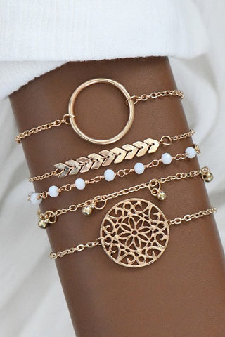 Dainty Layering Bracelet Set - In Store