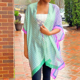 Silky Printed Kimono - In Store