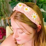 Patchwork Crochet Headband - In Store