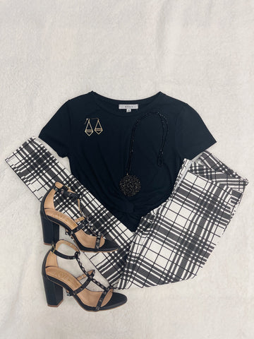 Plaid Pants - In Store