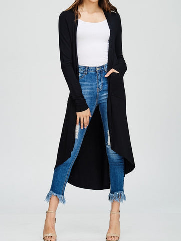 Long Sleeve Maxi Cardigan