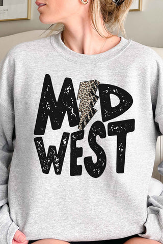 Leopard Lightning Midwest Sweatshirt - In Store