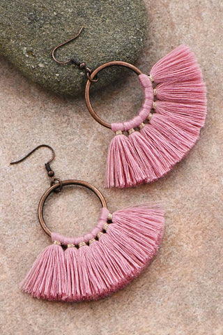 BoHo Chic Tassel Earrings - In Store