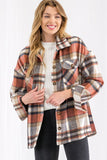 Plus Assorted Plaid Shacket