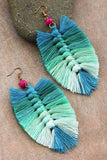 Boho Long Macrame Earrings - In Store